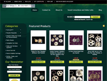 Tablet Screenshot of coincutart.com